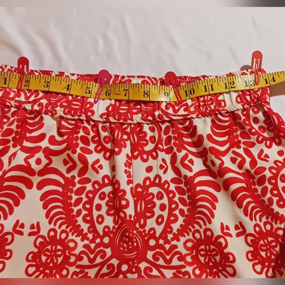 💰ZARA Women's Boho Straight Leg Print Pants. SM NWT - Picture 8 of 8